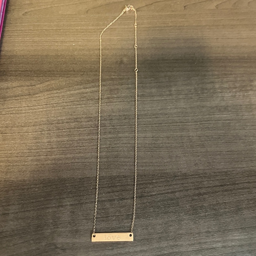 3/$15-South hill designs rose gold necklace